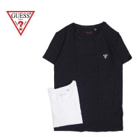 �ں߸˰��ݥ�����50��OFF��GUESS ���� Ⱦµ T����� "2 Pack Plain Crew Neck Stretch T-Shirts" U97G02JR003