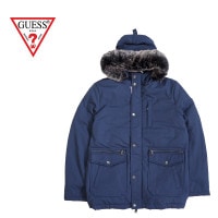 �ں߸˰��ݥ�����50��OFF��GUESS ���� ���㥱�å� ������ "FAUX FUR HOODED PUFFA JACKET" M94L40WC8ZO