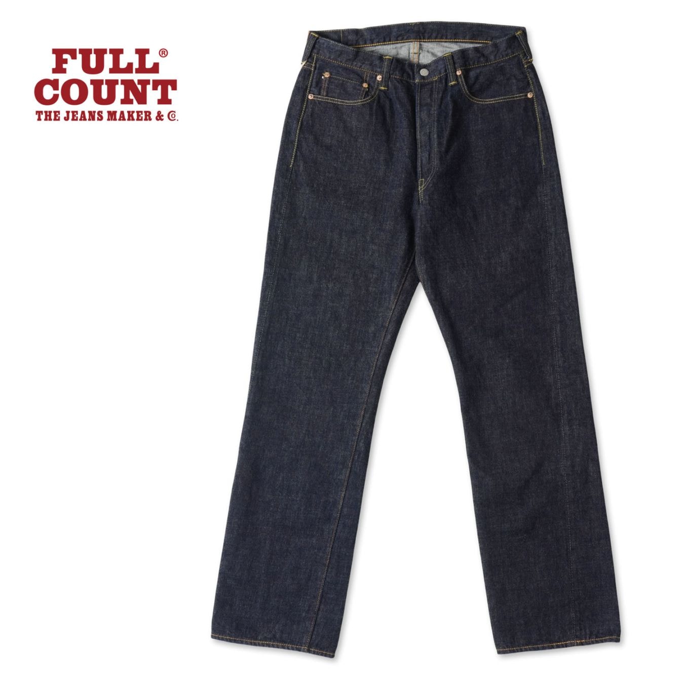 パンツ FULL COUNT / 1101 selvedge denim pants フルカウント FULL COUNT ジーンズ 1101 ストレート デニム ワン