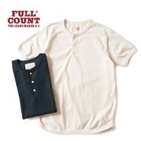 FULLCOUNT ե륫 Ⱦµ T "Flatseam Heavy Weight Henley T-Shirt" 5222H-21