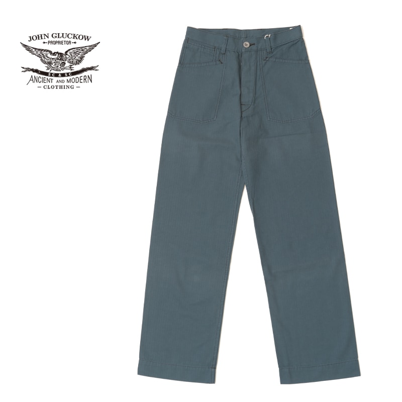 JOHN GLUCKOW ジョングラッコー パンツ トラウザーズ ブラックダック JOHN GLUCKOW」by 「JELADO」 Net Makers Trousers ジョングラッ