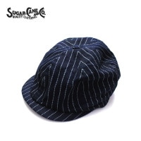SUGAR CANE ���奬��������  ˹�� ����å�  "9oz. WABASH STRIPE APPLEJACK CAP" SC02070