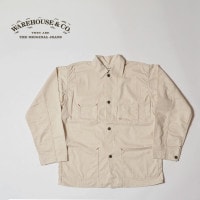 ͽʡWAREHOUSE ϥ 㥱å Lot 2194 "WHITE TWILL 4POCEKTS COVERALL" 2194(23SS)