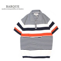 BARQUE �С��� Ⱦµ�ݥ������ "POLO SHIRT" BARQUE-POLO-WH