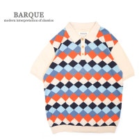 BARQUE �С��� Ⱦµ�ݥ������ "POLO SHIRT" BARQUE-POLO-KHK