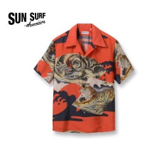 ��ͽ���ʡ�SUN SURF ���󥵡��� Ⱦµ�����ϥ���� MUSA-SHIYA THE SHIRTMAKER SPECIAL EDITION ��DRAGON & TIGER�� SS39062
