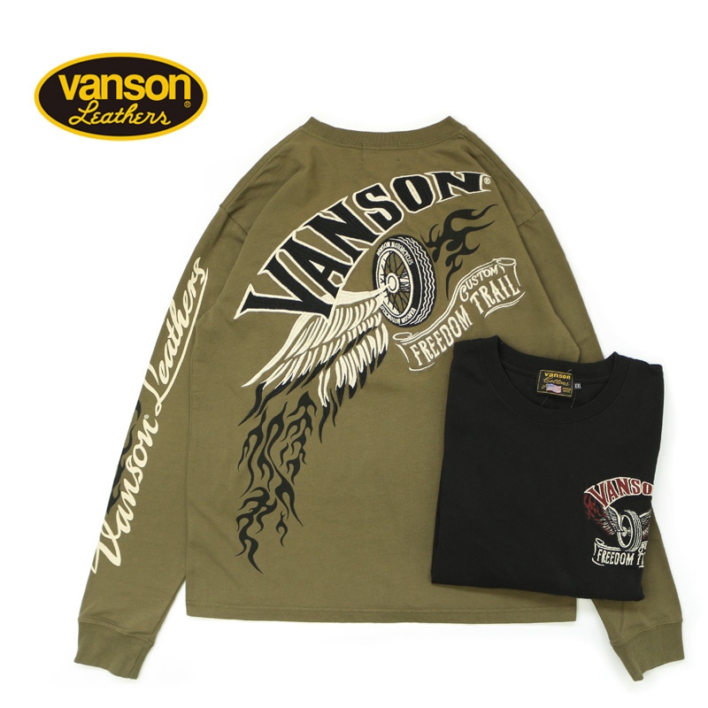 新品】VANSON バンソン フットボールT ナンバーリング L 白