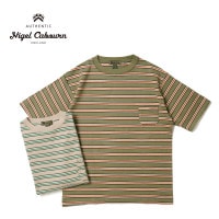 Nigel Cabourn �ʥ������륱���ܥ� Ⱦµ T����� "9.5oz BORDER H/S T-SH" 80480021005