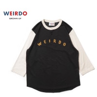 WEIRDO   إ꡼ͥå T  "WEIRDO - BASEBALL HENRY T-SHIRTS"  WRD-24-SS-19