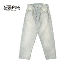 SUGAR CANE ���奬�������� �ѥ�� "11oz. HICKORY STRIPE 5POCKET WIDE PANTS AGED MODEL" SC42454