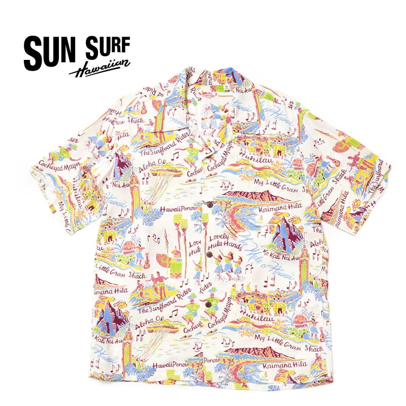 SUN SURF KAMEHAMEHA 開襟 ゴーギャン アロハシャツ SUN SURF KAMEHAMEHA 開襟 ゴーギャン アロハシャツ - メルカリ