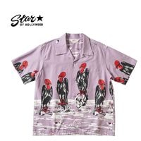 STAR OF HOLLYWOOD ���������֥ϥꥦ�å�  Ⱦµ ����� COTTON TYPEWRITER OPEN SHIRT "CONDOR" SH39311