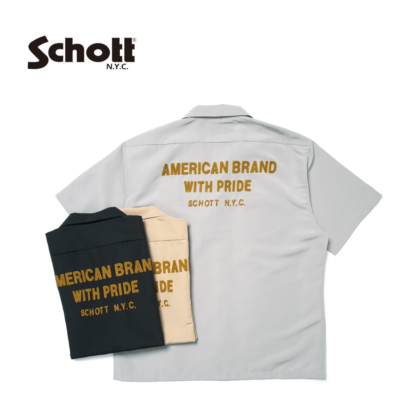 Schott（ショット）WORK SHIRT【送料込み！】 2-4123008-1.jpg