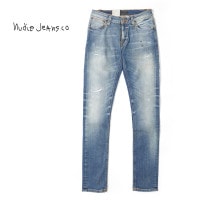 Nudie Jeans �̡��ǥ���������  �ǥ˥� �ѥ��  SKINNY LIN "AUTHENTIC REPAIR"  L32  50161-1111