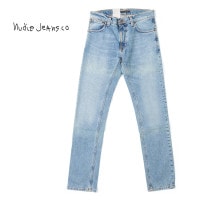 Nudie Jeans �̡��ǥ���������  �ǥ˥� �ѥ��  THIN FINN "LIGHT BLUE COMFORT"  L32  49161-1141