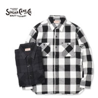 SUGAR CANE ���奬�������� Ĺµ ����� "TWILL CHECK WORK SHIRT"  SC29357
