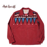 STYLE EYES �������륢���� Ĺµ ����� CORDUROY SPORT SHIRT  ��GUATEMALA�� SE29384