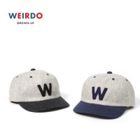 WEIRDO GROWN-UP キャップ グレー M/L WEIRDO GROWN-UP キャップ グレー M/L - 応援グッズオンライン