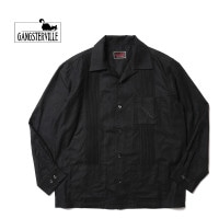 GANGSTERVILLE 󥰥ӥ Ĺµ ġRIPTIDE CLUB - L/S GUAYABERA SHIRTS  GSV-24-AW-09
