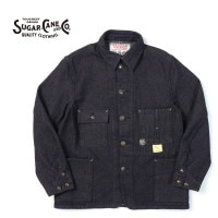 SUGAR CANE ���奬�������󡡥��С�������  "FICTION ROMANCE 13.7oz. INDIGO NEP DENIM WORK COAT"  SC15445