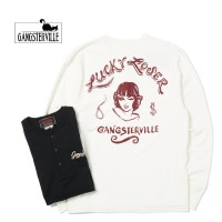 GANGSTERVILLE 󥰥ӥ ĹµT "LUCKY LOSER - L/S HENRY T-SHIRTS"  GSV-24-AW-15