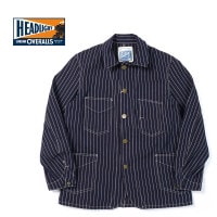 HEADLIGHT إåɥ饤 㥱å  "8oz. SPECIAL WOVEN STRIPE DENIM WORK COAT"  HD15647