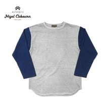 Nigel Cabourn ʥ륱ܥ  7ʬµ ١ܡT  "7.8oz BASEBALL SHIRT"  80500021004