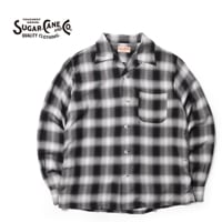 SUGAR CANE ���奬�������� Ĺµ ����� "RAYON OMBRE CHECK OPEN SHIRT"  SC29120
