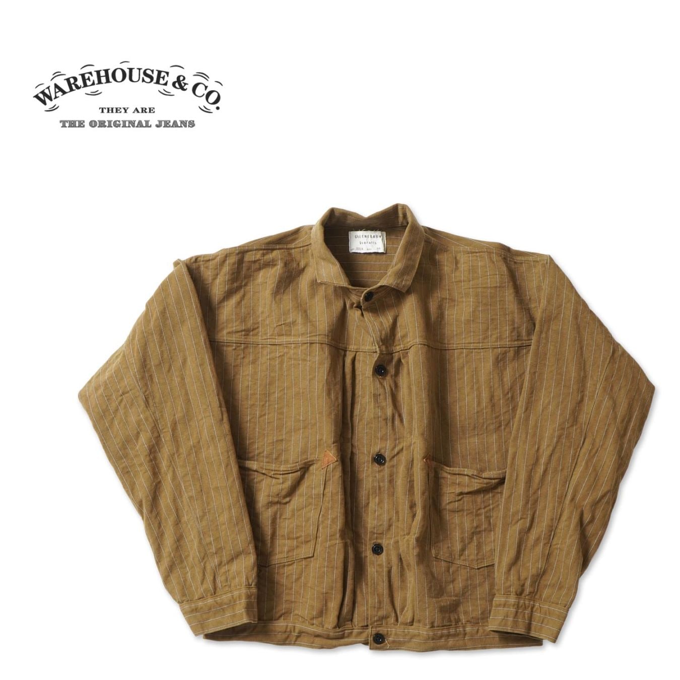 ワンウォッシュタイプ　warehouse 2214 ダックストライプジャケット ワンウォッシュタイプ warehouse 2214 ダックストライプジャケット