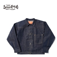 SUGAR CANE ���奬�������� �ǥ˥� ���㥱�å� SUGAR CANE Super ��Denim�� Collectibles #10  14oz. BLUE DENIM BLOUSE ��S1945�� MODEL  SC19010-420��NON WASH��