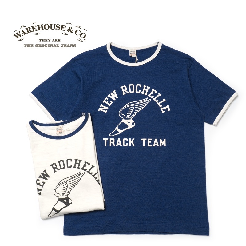 ウエアハウス　リンガーTシャツ ウエアハウス WAREHOUSE リンガー Tシャツ Lot 4059 TEAYS