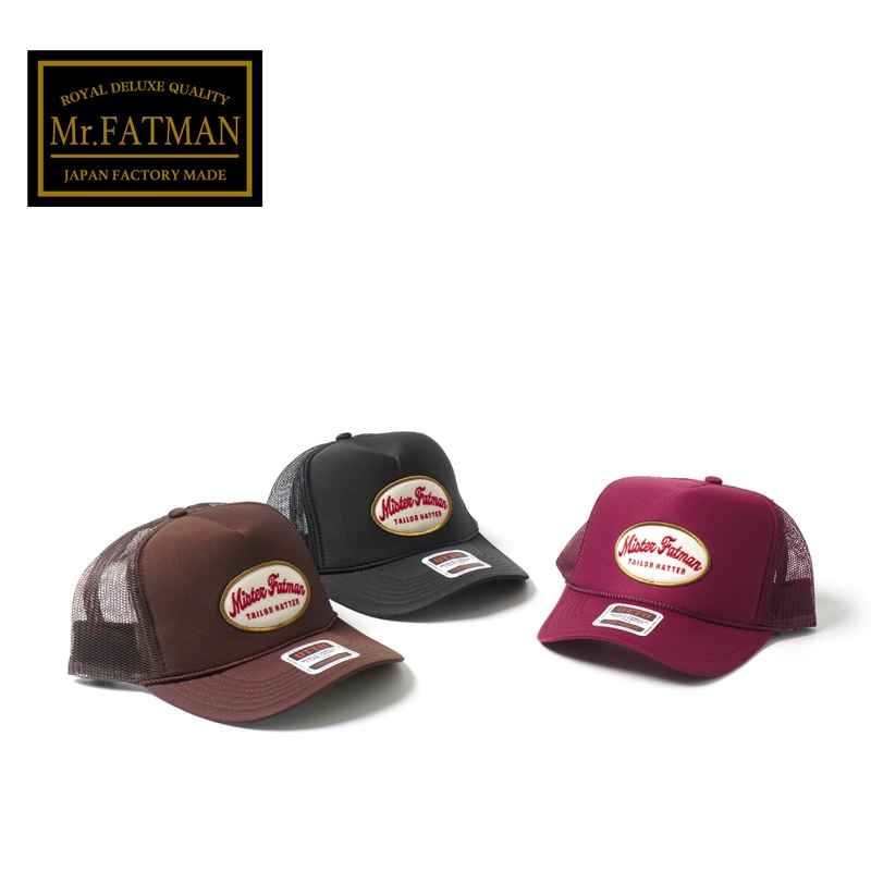 Mr.FATMAN WAPPEN MESH CAP メッシュキャップ　古着 楽天市場】ミスターファットマン Mr.FATMAN 5252007 MFM チーム