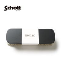 Schott ����å� �쥶������ �֥饷  "HORSE HAIR BRUSH"  782-5970044