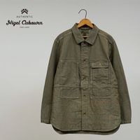 Nigel Cabourn ʥ륱ܥ Ĺµ  UTILITY SHIRT TYPE2 DENIM 80510010015