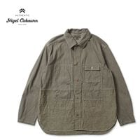 Nigel Cabourn �ʥ������륱���ܥ� Ĺµ ����� ��UTILITY SHIRT TYPE2 DENIM�� 80510010015