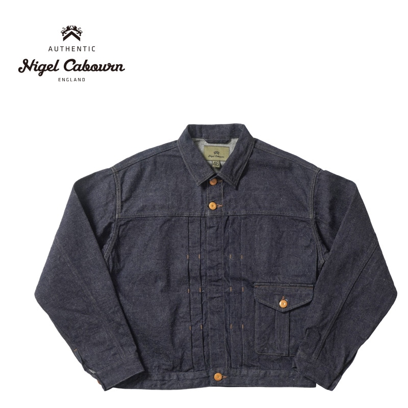 Nigel Cabourn ノーカラージャケット 50 ネイビー Nigel Cabourn ノーカラージャケット 50 ネイビー 楽天市場
