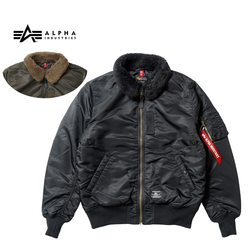 ALPHA INDUSTRIES/アルファインダストリーズ　B-15 復刻 楽天市場】アルファ インダストリーズ ALPHA INDUSTRIES B-15