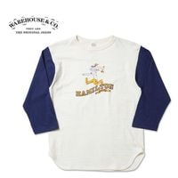 WAREHOUSE �������ϥ��� 7ʬµ �١����ܡ���T Lot.4800 "HAMILTON"  4800-HAMILTON(25AW)