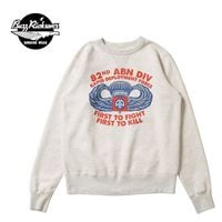 BUZZ RICKSON'S Хꥯ åȡȥ졼ʡ SET-IN CREW SWEAT 82nd AIRBORNE DIVISION  BR69633