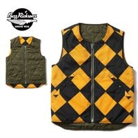 BUZZ RICKSON'S Хꥯ ٥ LINE CREWMAN VEST (MOD.) REVERSIBLE "BUZZ RICKSON MFG. CORP." BR15749