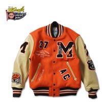 Whitesville ۥ磻ĥӥ  30oz. WOOL MELTON AWARD JACKET MAVERICKS (ORANGE)  WV15782-159