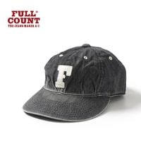 FULLCOUNT �ե륫����� ����å� ˹�� "6PANEL DENIM BASEBALL CAP F PATCH VINTAGE WASH" 6843HW