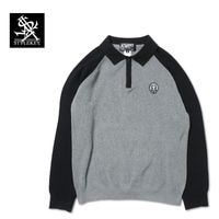 STYLEKEY �������륭��  �˥å� ��������  "TWOTONE HALF ZIP RAGLAN KNIT"  SK25C10-RKN01