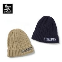 STYLEKEY �������륭��  �˥å�˹ �ӡ��ˡ�  "STATUS LOGO KNIT CAP"  SK24FW-KCP01