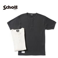 Schott ����å� Ⱦµ�ԥ���� "ARMY RIB HENLEY T-SHIRT"  SCH-782-6134002