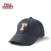 FULLCOUNT �ե륫����� ����å� ˹�� "6 Panel Low-Crown Denim Baseball F Cap"  6843L