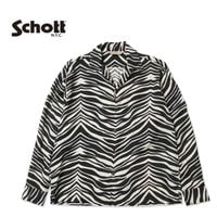 Schott ����å� Ĺµ ����� ��ZEBRA RAYON SHIRT�� 782-6120006