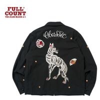 FULLCOUNT �ե륫����� FULLCOUNT��Ħ����  ���㥱�å� ��CLASSIC TATTOO EMBROIDERY SPORT JACKET ORIGINAL DRAWING by "HORIDAI" ��  2054-1