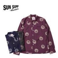 SUN SURF ���󥵡��� Ĺµ �����ϥ���� DUKE KAHANAMOKU SPECIAL EDITION  ��WONDROUS PALM TREE�� (LONG SLEEVE)  DK29635