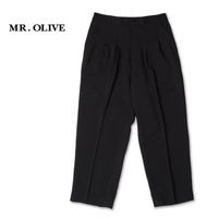 MR.OLIVE �ߥ��������꡼�� �ѥ�� "TROPICAL POPLIN / 2TACK WIDE EASY PANTS" M261121